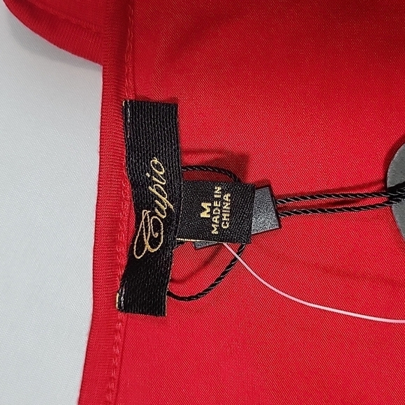 Cupid Red Dress Sz M NWT - Picture 8 of 9